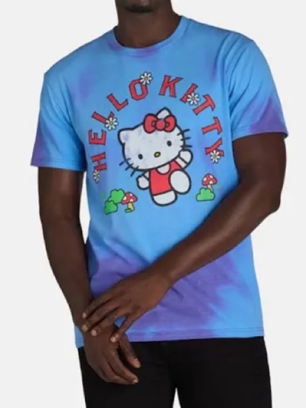 New Hello Kitty Graphic Tee Heat Reactive Color Change XL
